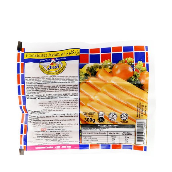 jodi-chicken-sausage-imported-malaysian-product