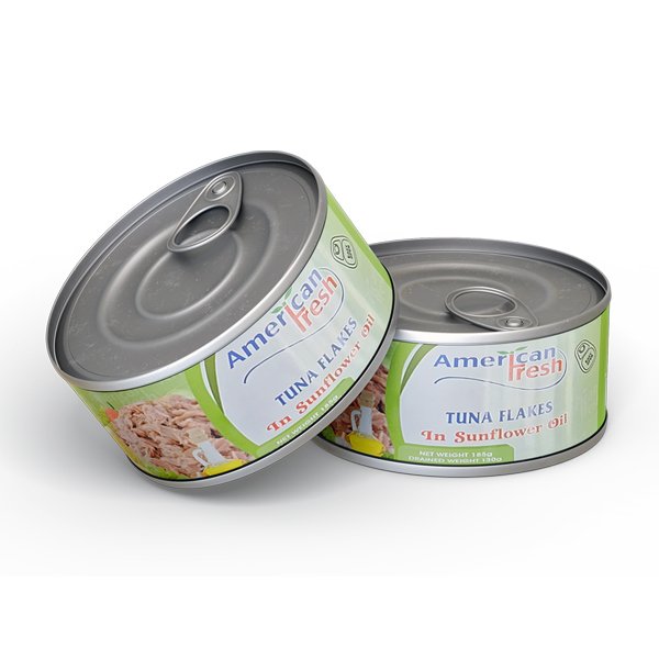 american-fresh-tuna-flakes-in-sunflower-oil-185-gm-canned-product-of-thailand